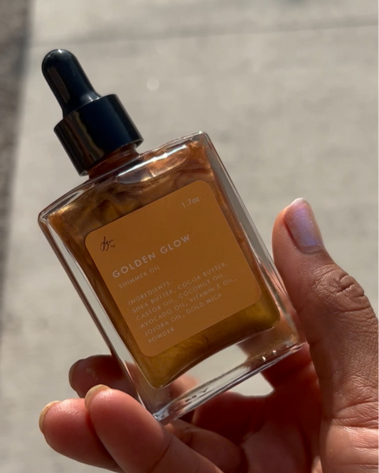 Golden Glow Shimmer Oil
