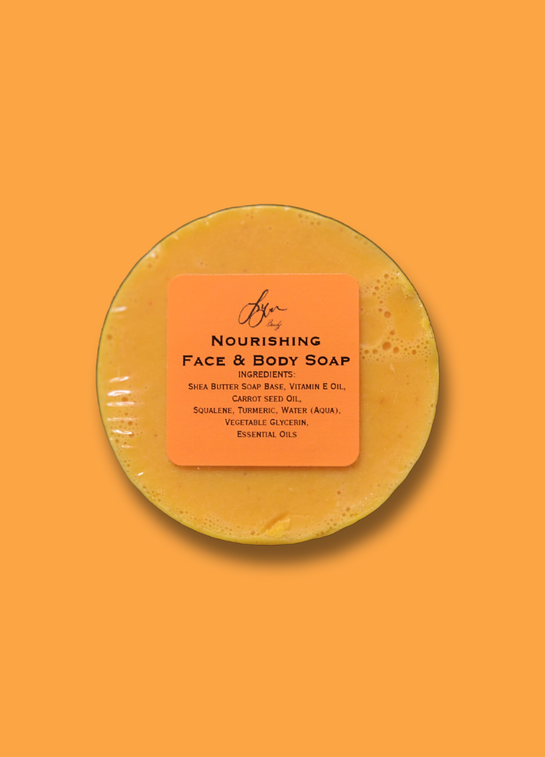 Nourishing Face and Body Soap w/ Turmeric