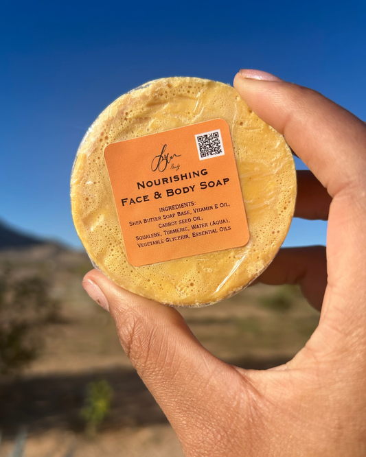 Nourishing Face and Body Soap w/ Turmeric