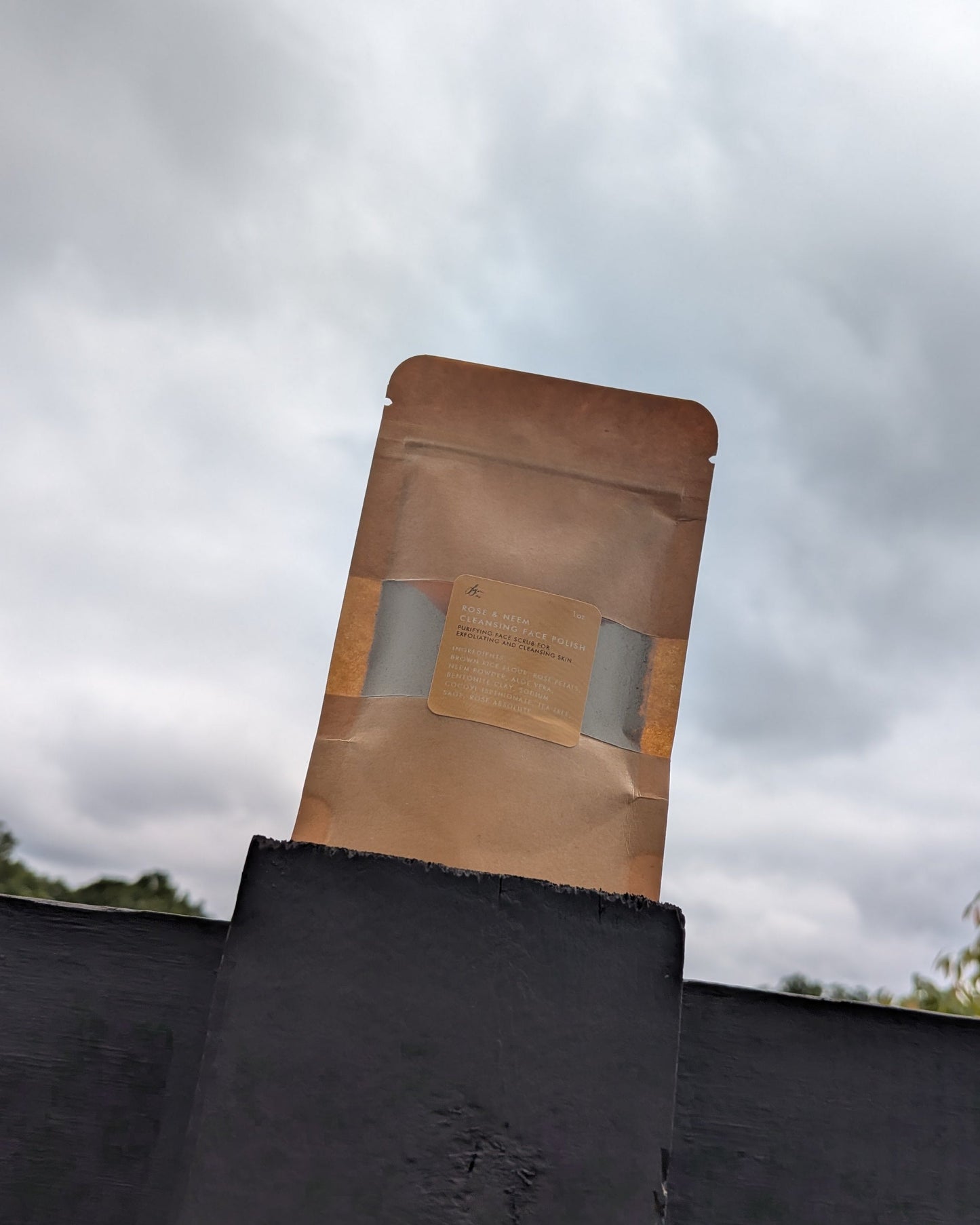 Rose and Neem Cleansing Face Scrub