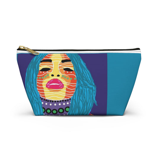 FYN BEAUTY Pop Art Accessory Pouch — Bold Colorful Makeup Bag